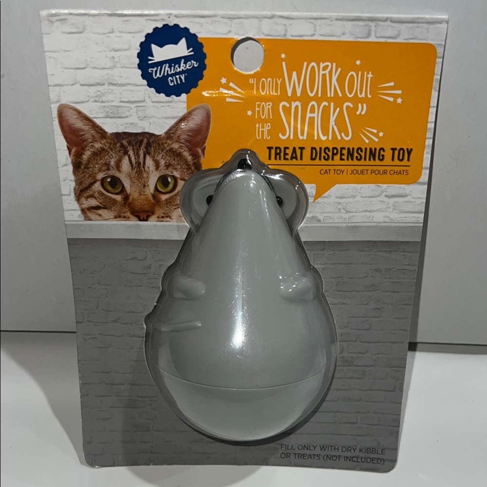Mouse Interactive Treat Dispensing Cat Toy